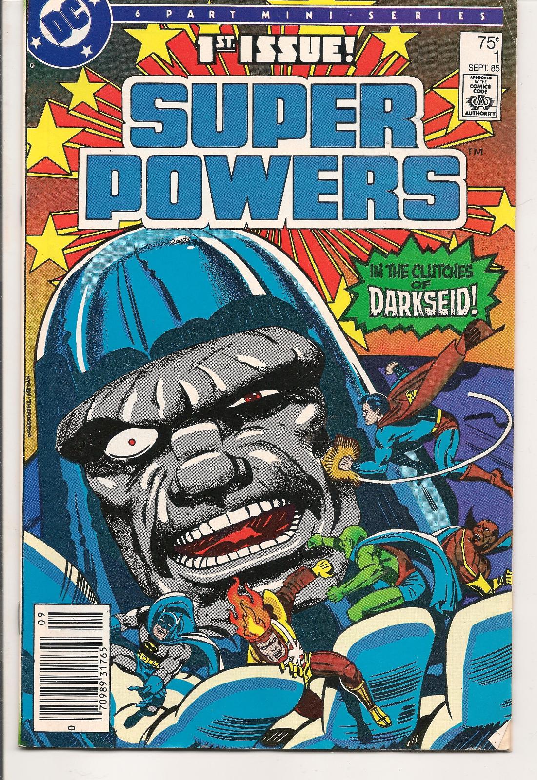 Super Powers [Newsstand] #1 (1985) Comic Books Super Powers