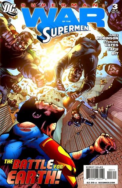 War Of The Supermen #3 (2010) Comic Books War Of The Supermen