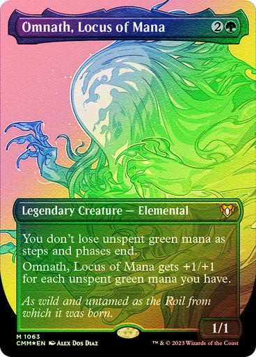 Omnath, Locus of Mana #1063 Magic Commander Masters