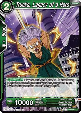 Trunks, Legacy of a Hero DB3-062 Dragon Ball Super Giant Force