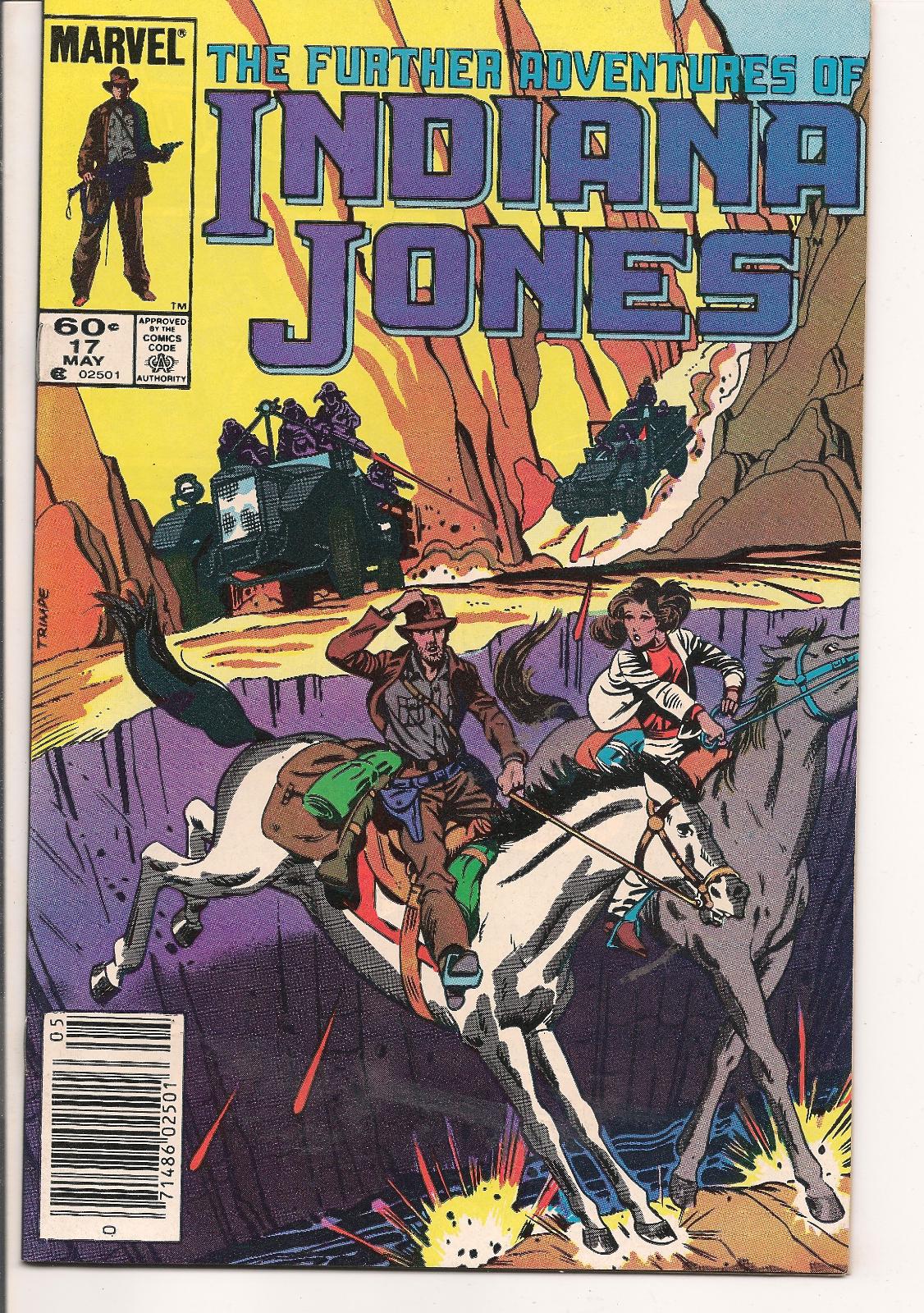 Further Adventures Of Indiana Jones [Newsstand] #17 (1984) Comic Books Further Adventures of Indiana Jones