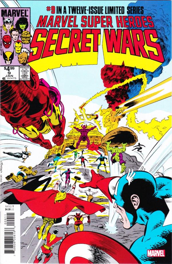 Marvel Super Heroes: Secret Wars [Facsimile] #9 (2024) Comic Books Marvel Super Heroes Secret Wars Facsimile Edition