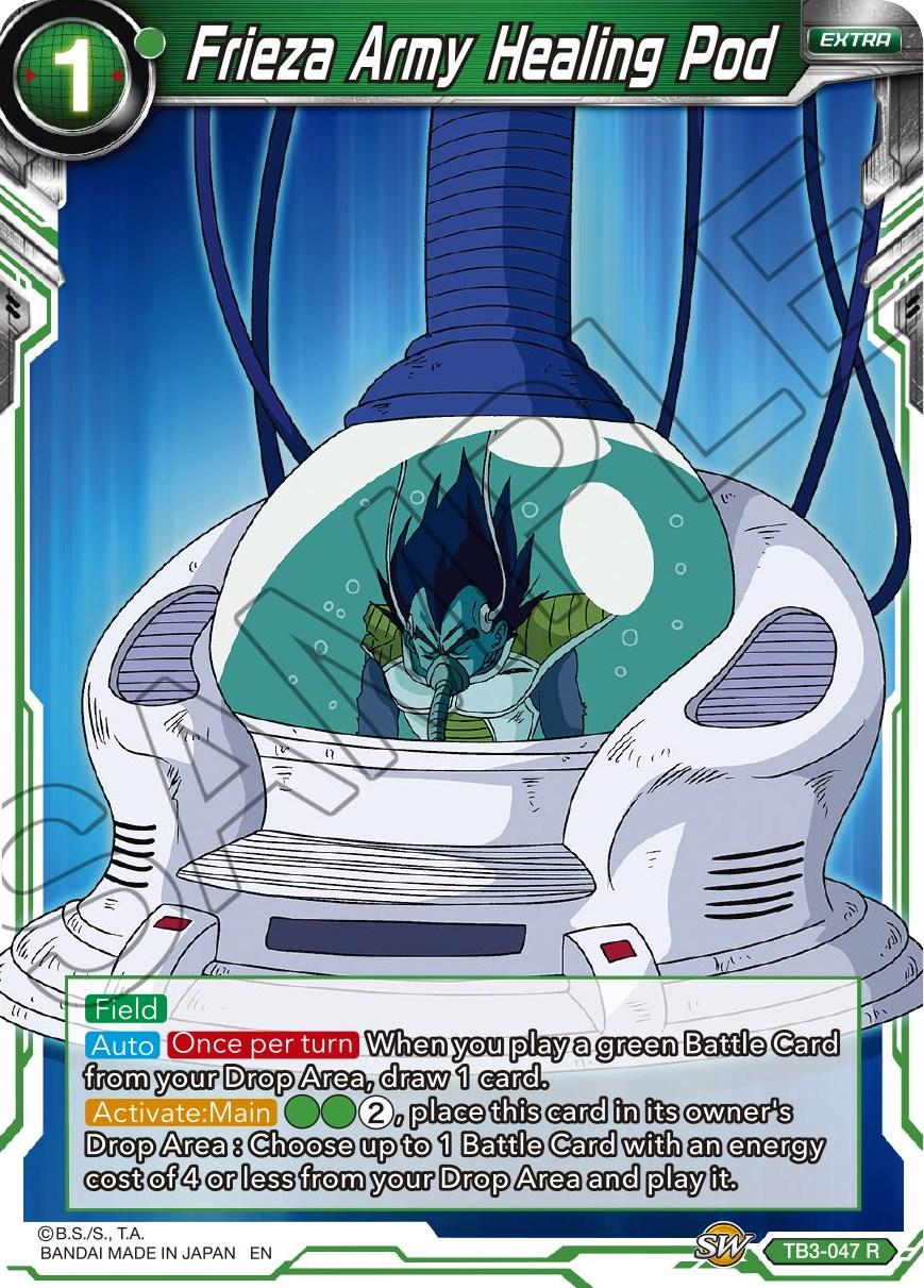 Frieza Army Healing Pod [Event Pack 08] TB3-047 Dragon Ball Super Divine Multiverse Release Promos