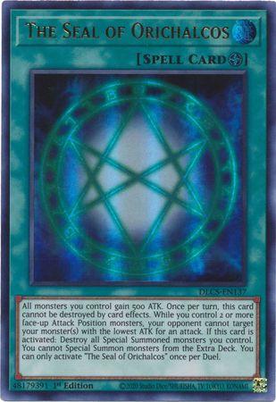 The Seal of Orichalcos DLCS-EN137 YuGiOh Dragons of Legend: The Complete Series