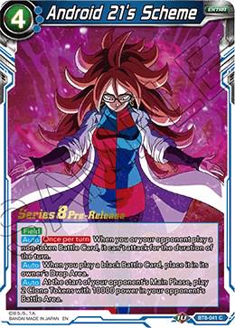 Android 21's Scheme BT8-041_PR Dragon Ball Super Malicious Machinations: Pre-Release Promos