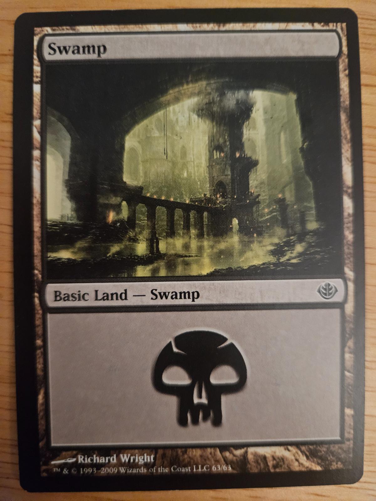 Swamp #63 Magic Garruk vs Liliana