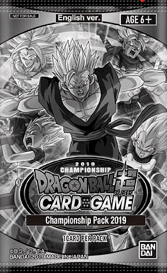 Championship Pack 2019  Dragon Ball Fusion World Promos