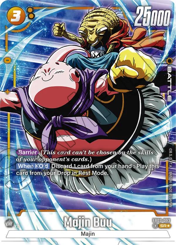 Majin Buu [Alternate Art] FB03-093 Dragon Ball Fusion World Raging Roar