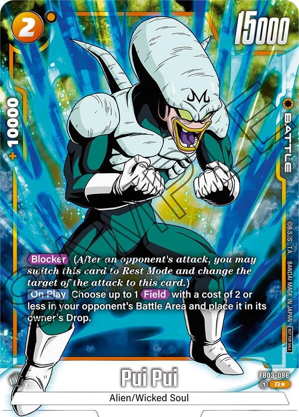 Pui Pui FB03-086 Dragon Ball Fusion World Judge Promo