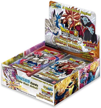 Rise of the Unison Warrior Booster Box  Dragon Ball Super Rise of the Unison Warrior