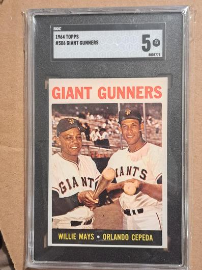 Giant Gunners [Mays, Cepeda] #306 photo