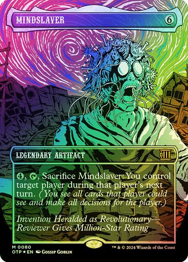 Mindslaver [Foil] #80 Magic Outlaws of Thunder Junction Breaking News