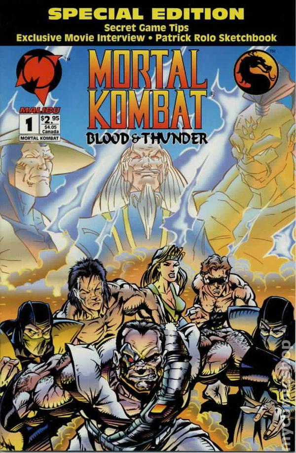 Mortal Kombat: Blood and Thunder [Special] #1 (1994) Comic Books Mortal Kombat: Blood and Thunder