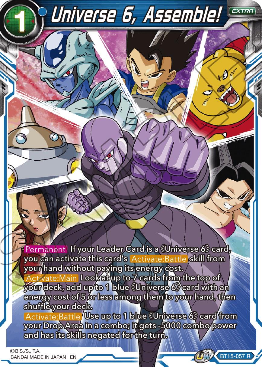 Universe 6, Assemble! BT15-057 Dragon Ball Super Saiyan Showdown