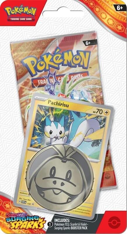 Parchirisu Blister Pack Pokemon Surging Sparks