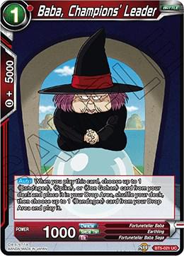 Baba, Champions' Leader BT5-021 Dragon Ball Super Miraculous Revival