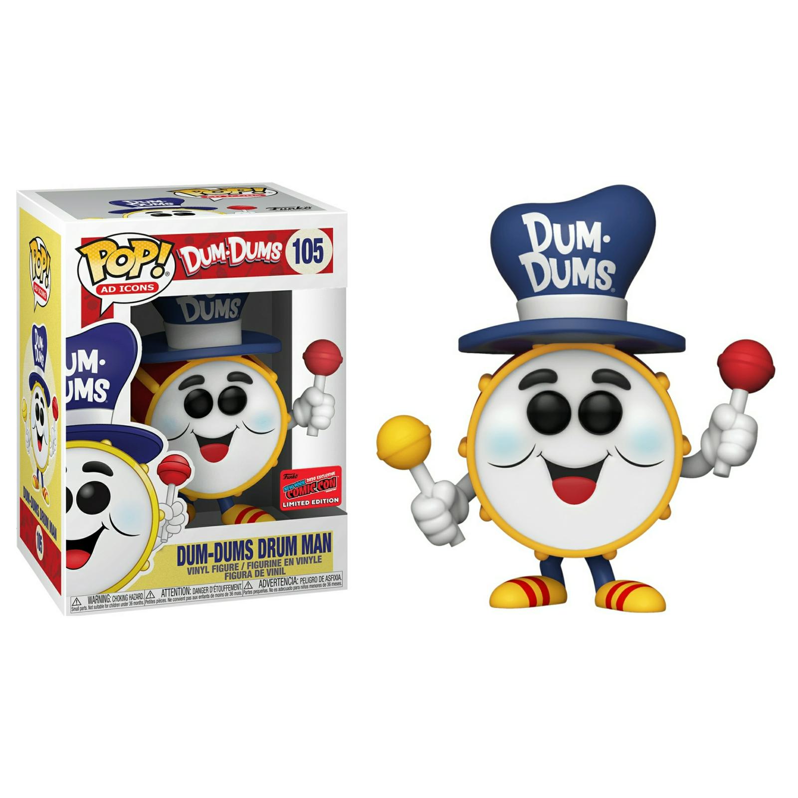 Dum-Dums Drum Man #105 Funko POP Ad Icons