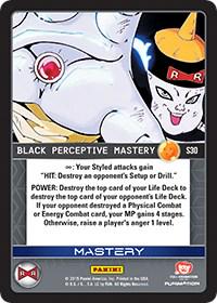 Black Perceptive Mastery S30 Dragon Ball Z Evolution