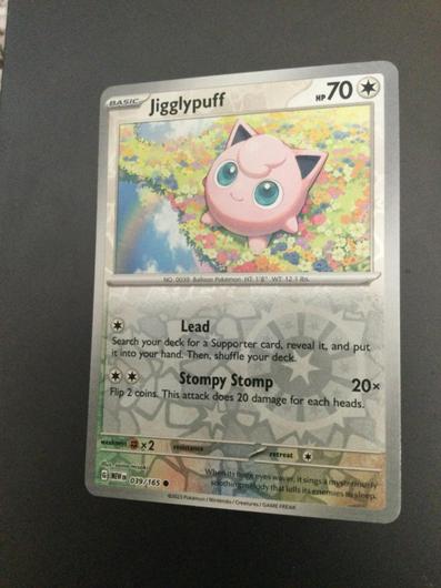 Jigglypuff [Reverse Holo] #39 photo