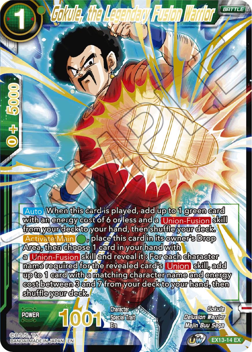 Gokule, the Legendary Fusion Warrior [Foil] EX13-14 Dragon Ball Super Expansion Set: Special Anniversary Box 2020