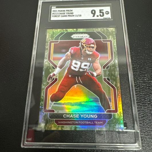 Chase Young [Forest Camo Prizm] #213 photo