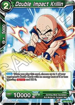 Double Impact Krillin TB2-041 Dragon Ball Super World Martial Arts Tournament