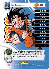 Goku - Protector of Earth [High Tech Foil] S5 Dragon Ball Z Premier Set