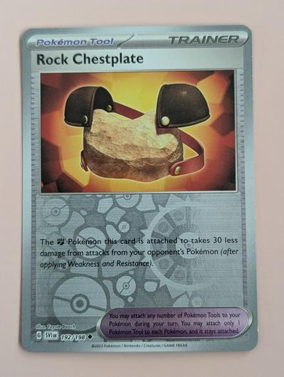 Rock Chestplate [Reverse Holo] #192 photo