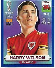 Harry Wilson [Blue Border] Soccer Cards 2022 Panini World Cup Qatar Stickers Prices