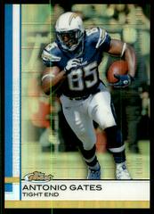 Antonio Gates [Gold Refractor] #47 Football Cards 2009 Topps Finest Prices