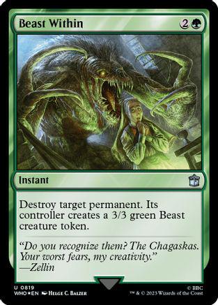 Beast Within [Foil] #819 Magic Doctor Who