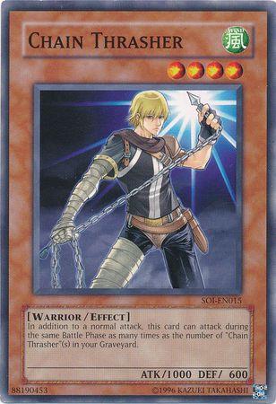 Chain Thrasher SOI-EN015 YuGiOh Shadow of Infinity