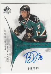 Benn Ferriero [Autograph] #220 Hockey Cards 2009 SP Authentic Prices