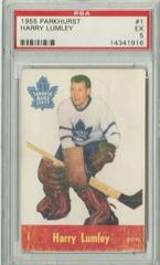 Harry Lumley #1 Hockey Cards 1955 Parkhurst Prices