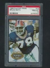 Bruce Smith #16 Football Cards 1995 Playoff Prime Prices
