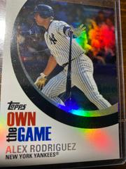 Alex Rodriguez Baseball Cards 2007 Topps Own the Game Prices