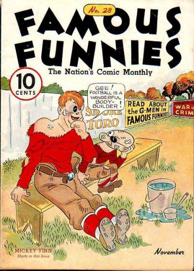 Famous Funnies #28 (1936) Comic Books Famous Funnies