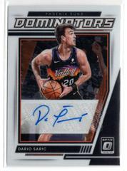 Dario Saric Basketball Cards 2021 Panini Donruss Optic Dominators Signatures Prices