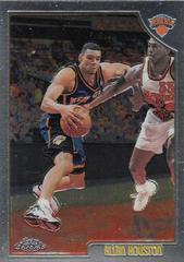 Allan Houston #46 Basketball Cards 1998 Topps Chrome Prices
