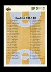 NBA Draft Checklist 101-200 Basketball Cards 1991 Upper Deck Prices