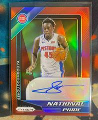 Sekou Doumbouya [Red] #NPS-SDO Basketball Cards 2020 Panini Chronicles National Pride Signatures Prices