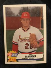 Dennis Slininger #1850 Baseball Cards 1993 Fleer ProCards Prices