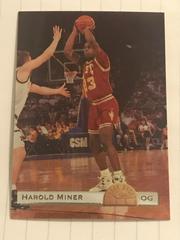 Harold Miner #DS31 Basketball Cards 1993 Classic Draft Stars Prices