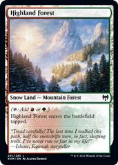 Highland Forest [Foil] Magic Kaldheim Prices