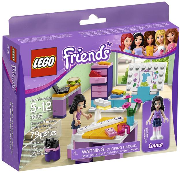 Emma's Fashion Design Studio #3936 LEGO Friends