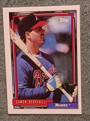 Damon Berryhill #49 Baseball Cards 1992 Topps Micro Prices