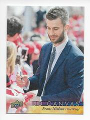 Frans Nielsen Hockey Cards 2017 Upper Deck Canvas Prices