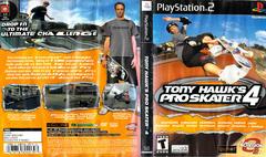 Slip Cover Scan By Canadian Brick Cafe | Tony Hawk 4 Playstation 2