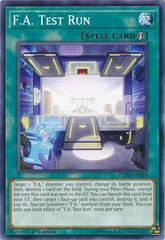 F.A. Test Run [1st Edition] EXFO-EN089 YuGiOh Extreme Force Prices