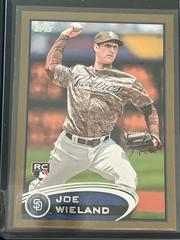 Joe Wieland [Base Gold] Baseball Cards 2012 Topps Update Prices